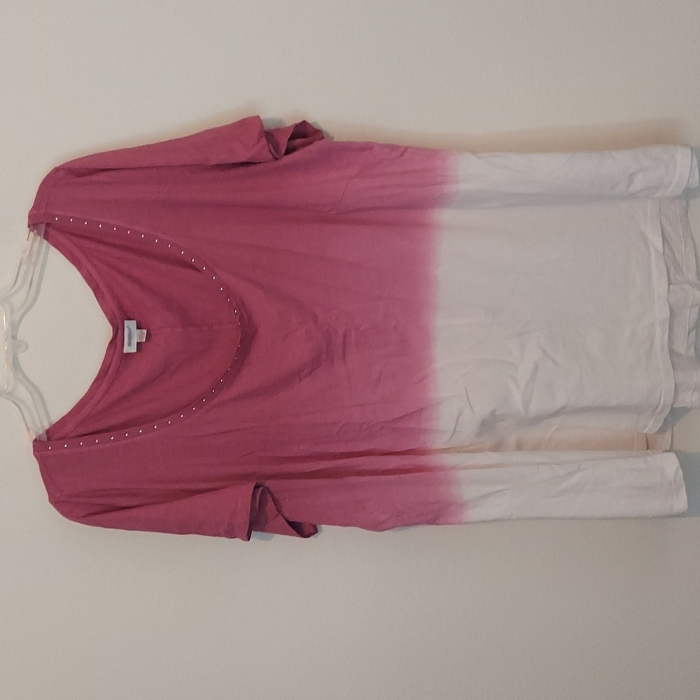Avenue Fuchsia & White Top
